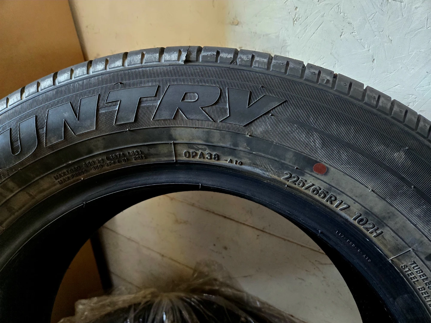 Toyo Open Country A38 225/65R17 102H - photo 3