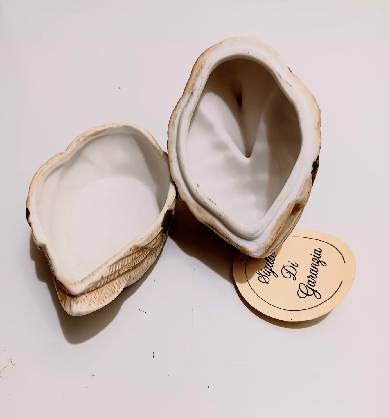 Italian Laurenti Hand Painted Swan Trinket Box - photo 5
