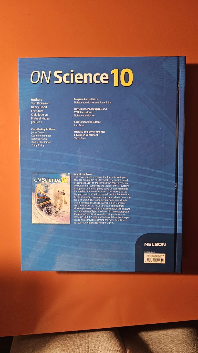 ON Science 10 Textbook - photo 2