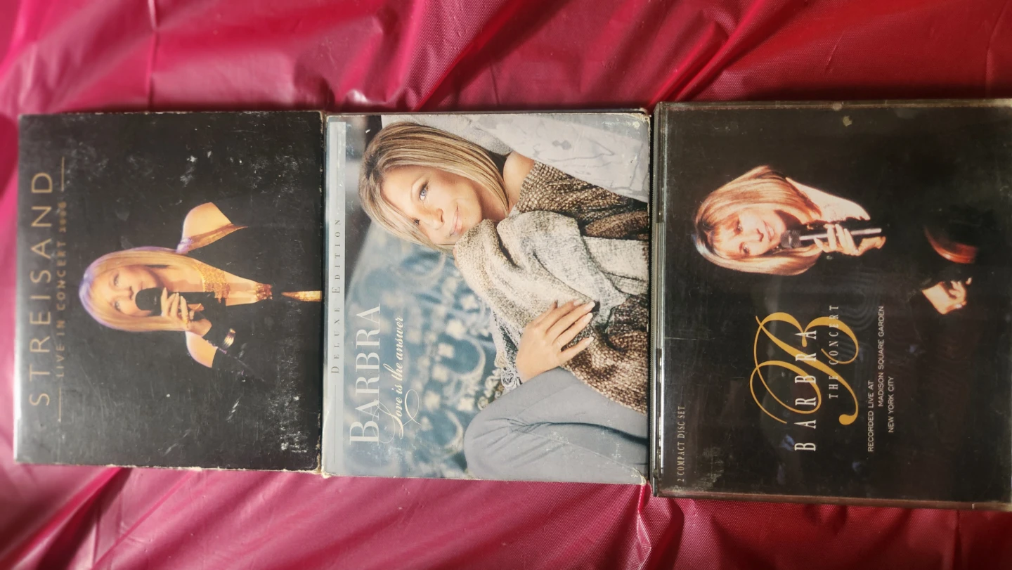 Barbra Streisand CDs: Live in Concert, Love is the Answer
