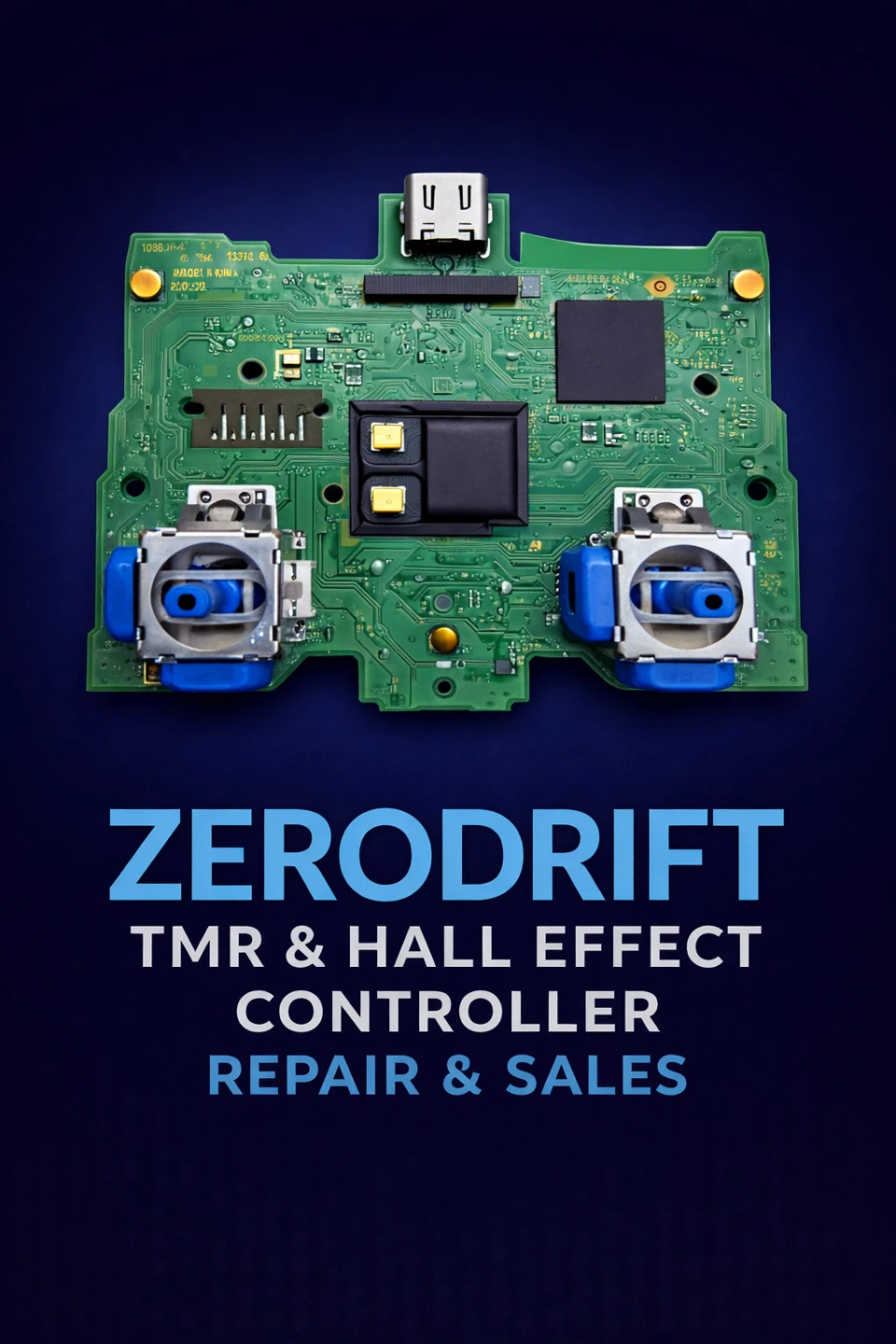 PS4 controller - TMR upgraded (No Stick Drift) - photo 5