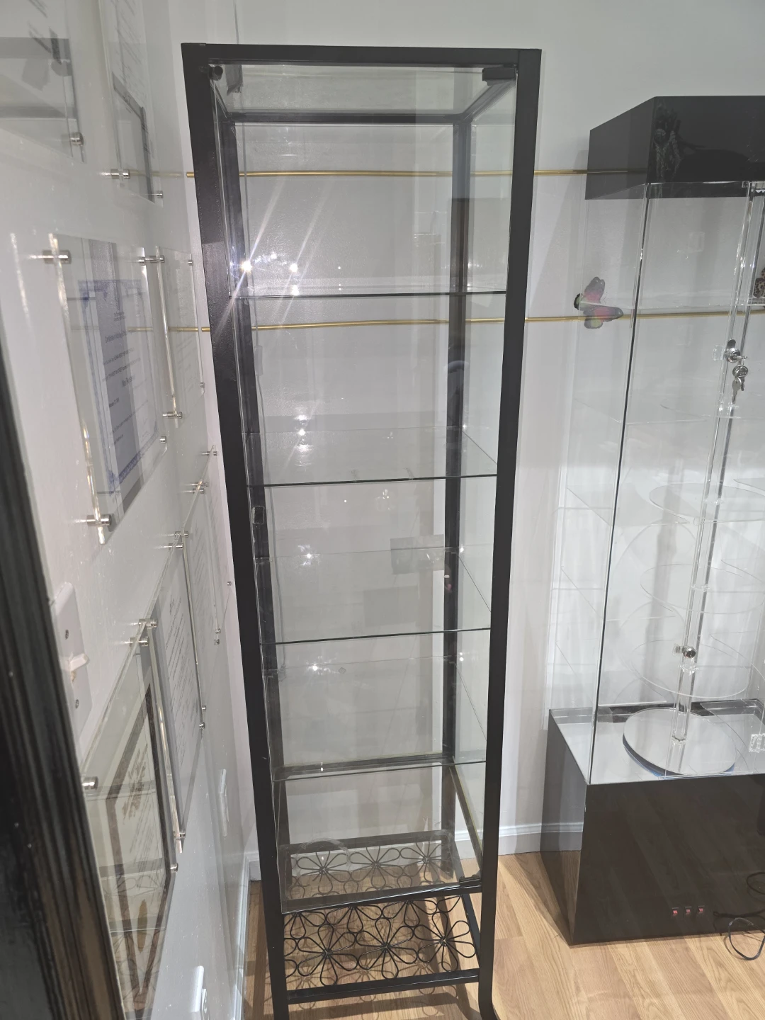Tall Glass Display Cabinet - photo 4