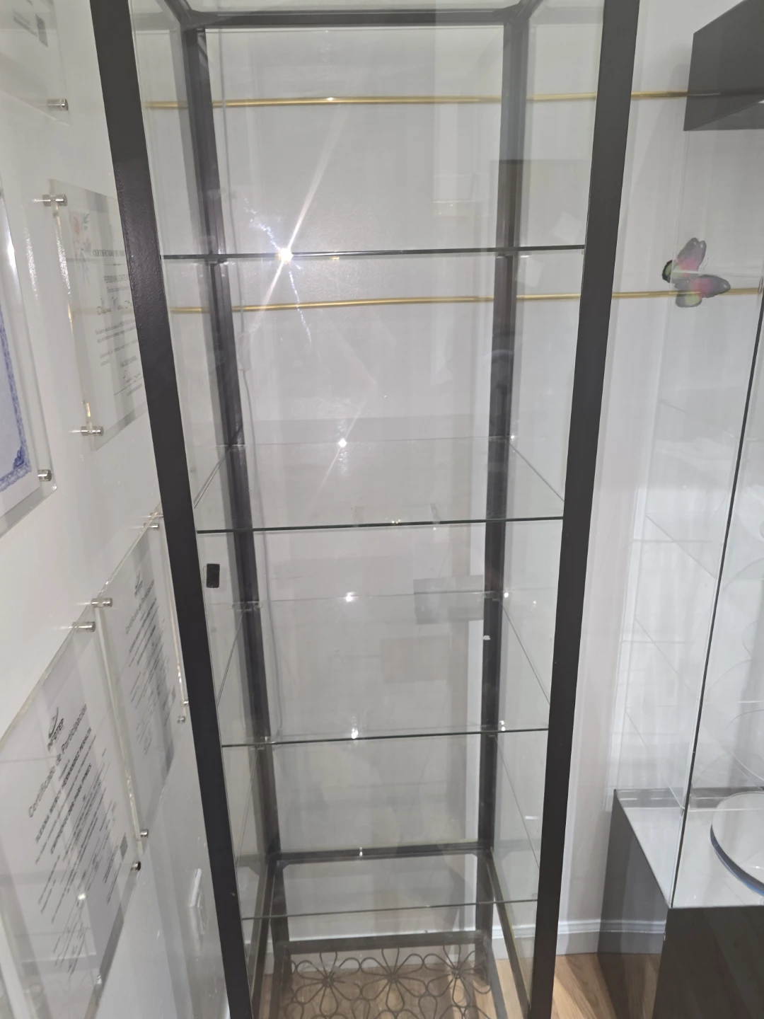 Tall Glass Display Cabinet - photo 5