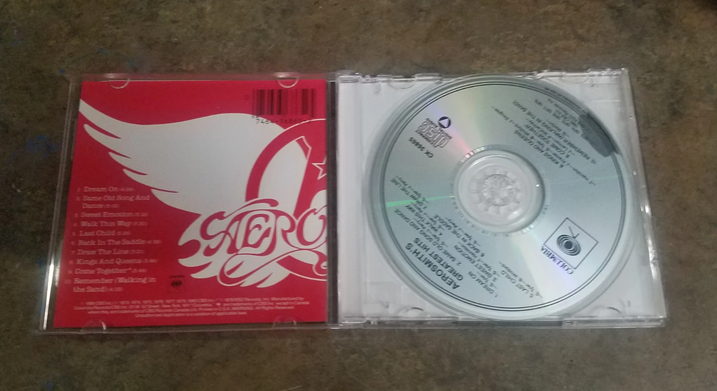 Aerosmith  Greatest Hits CD By Aerosmith Mint Condition - photo 2