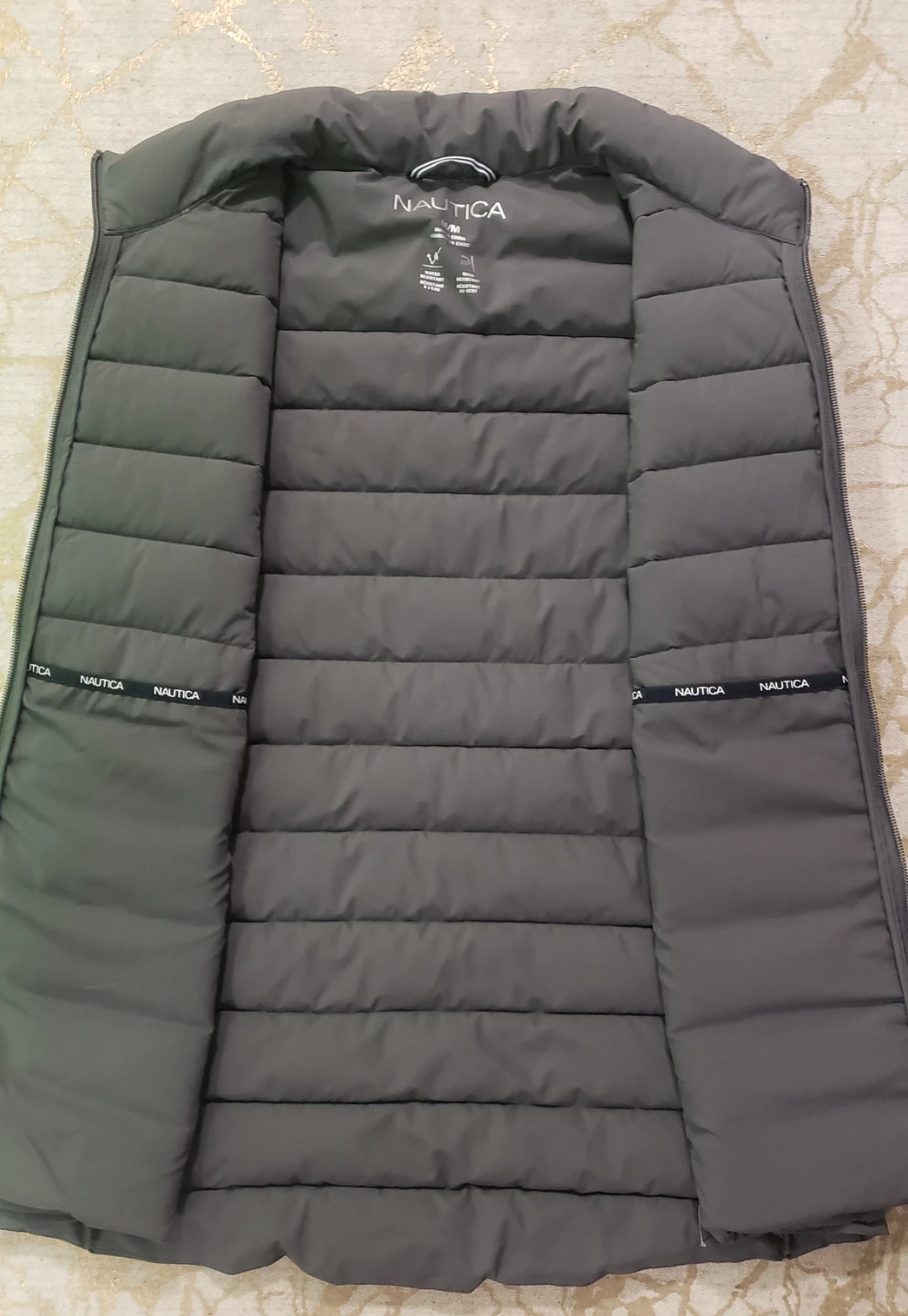 Brand new Men's Nautica Gray Vest Size M - photo 3
