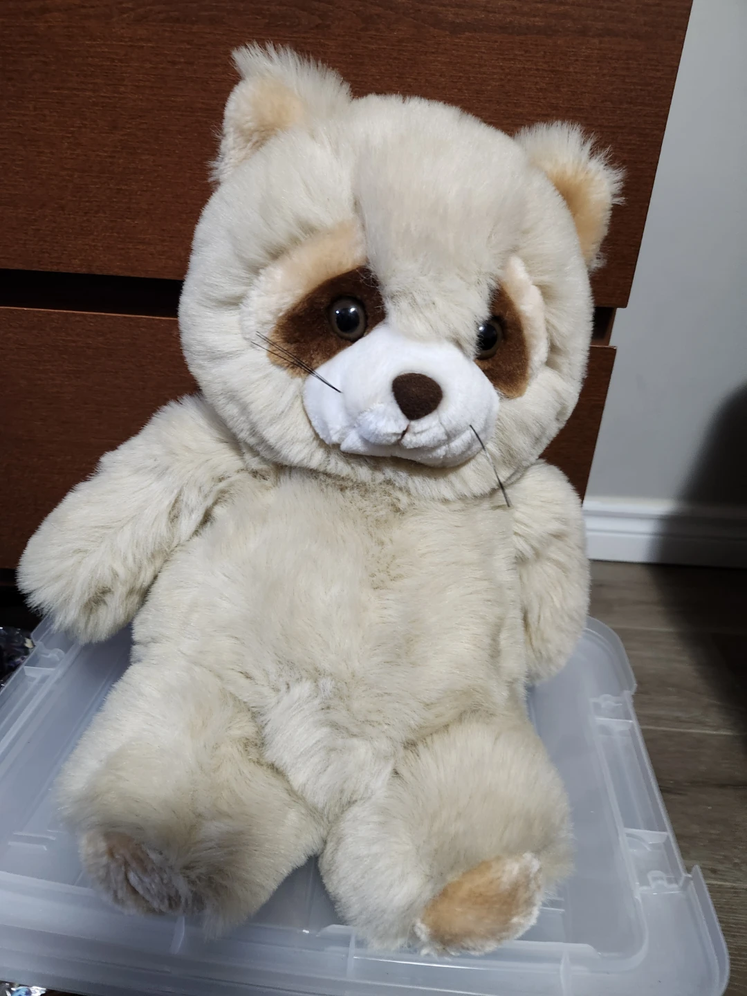 $40 prestige Roberto racoon plush 1985