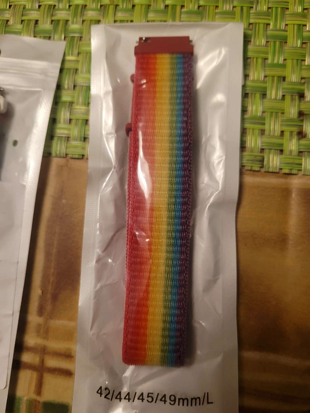 💛Samsung Galaxy Rainbow Watch Band💛 42/44/45/49mm L - New!