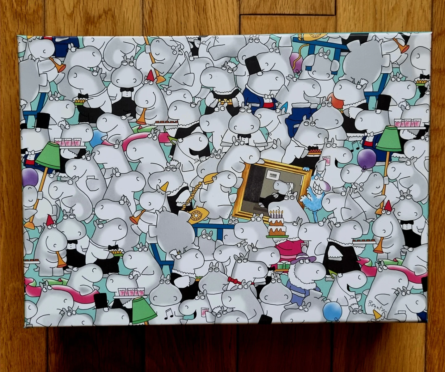 1000 piece Puzzle  by Sandra Boynton   Hippos Go Berserk