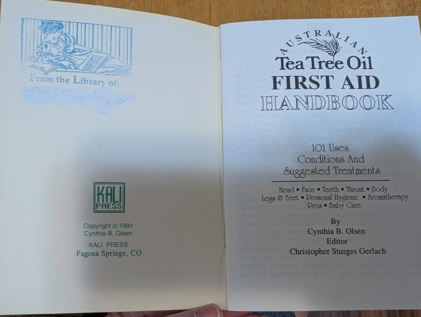 Australian Tea Tree Oil First Aid Handbook - photo 3