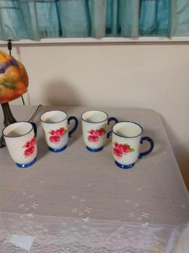 The Pioneer Woman Rose Shadow Mugs (Set of 4) - photo 5