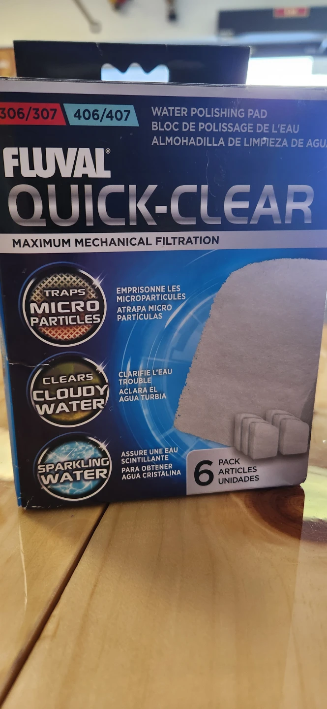 Fluval Quick-Clear Water Polishing Pads (6 Pack) - photo 2