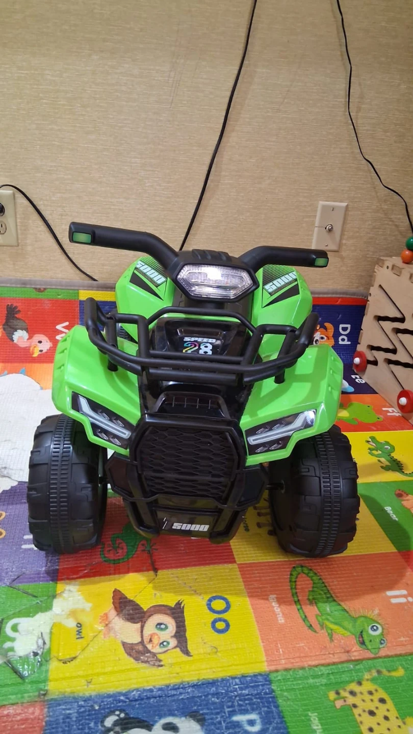 Green Kids ATV Ride-On Toy - photo 2