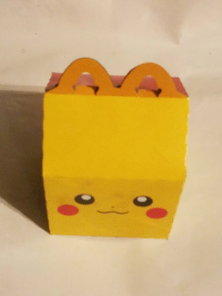 Pokemon McDonald's Happy Meal Box