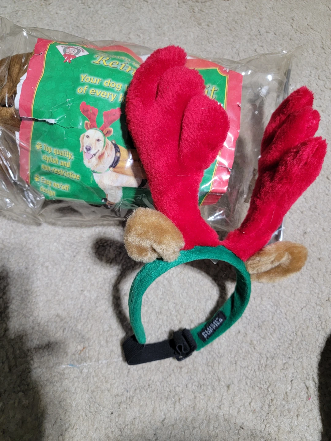 Deluxe Dog Reindeer Suit