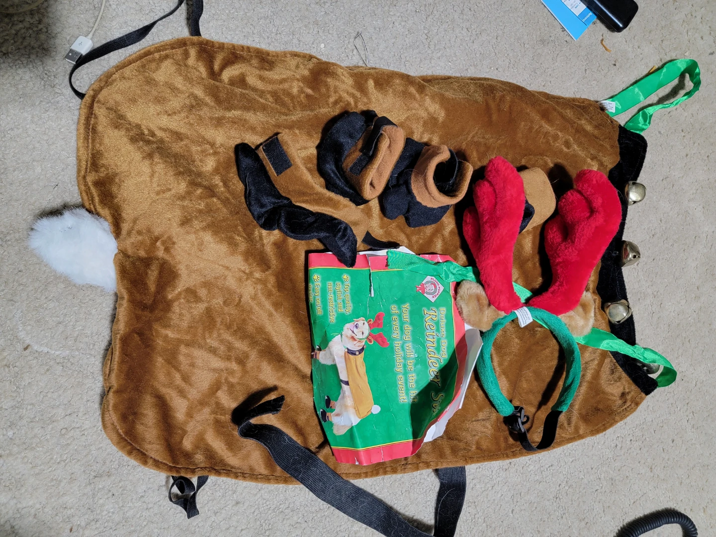 Deluxe Dog Reindeer Suit - photo 3