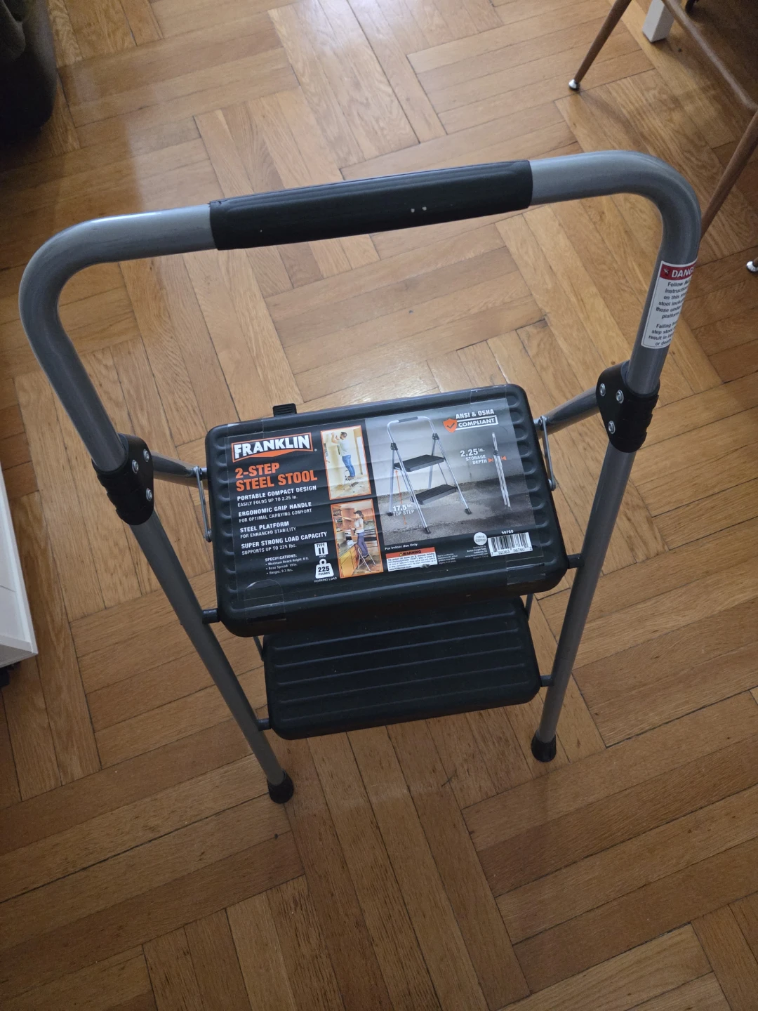 Franklin 2-Step Steel Stool