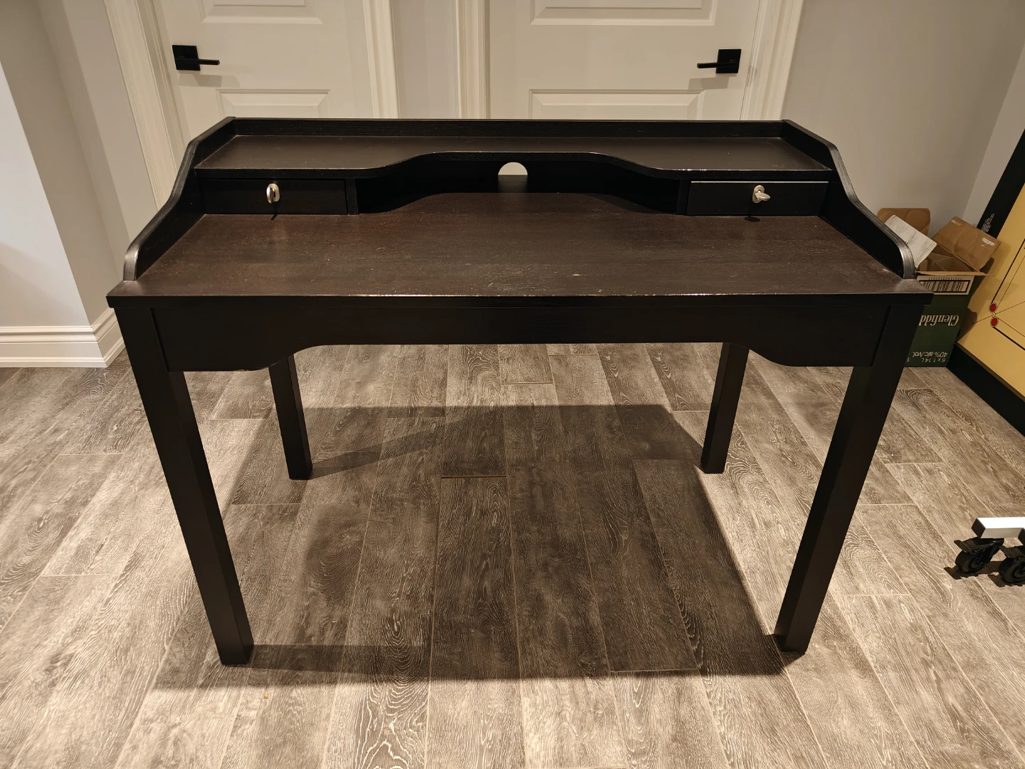 Ikea Dark Brown Writing Desk