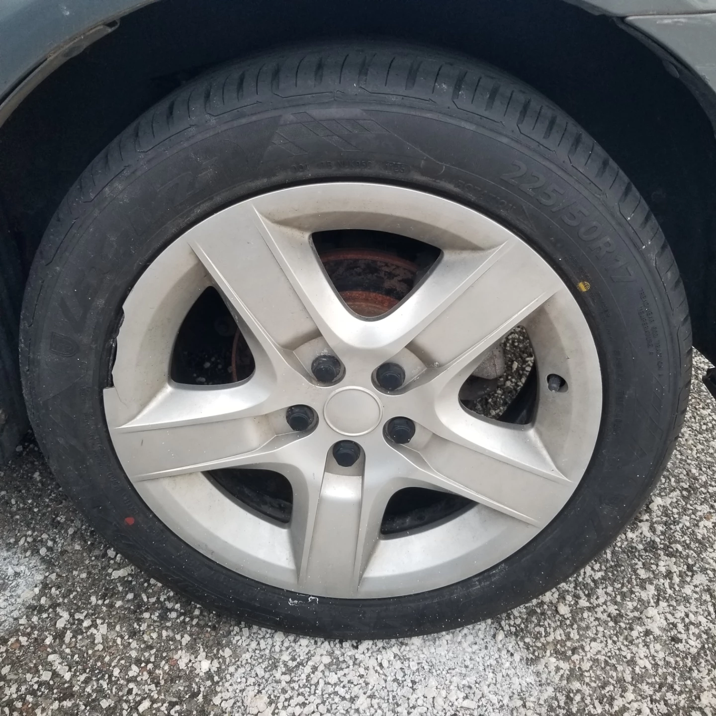 17" steel wheels for Chevy/Saab/Pontiac/Saturn with hub caps - photo 3