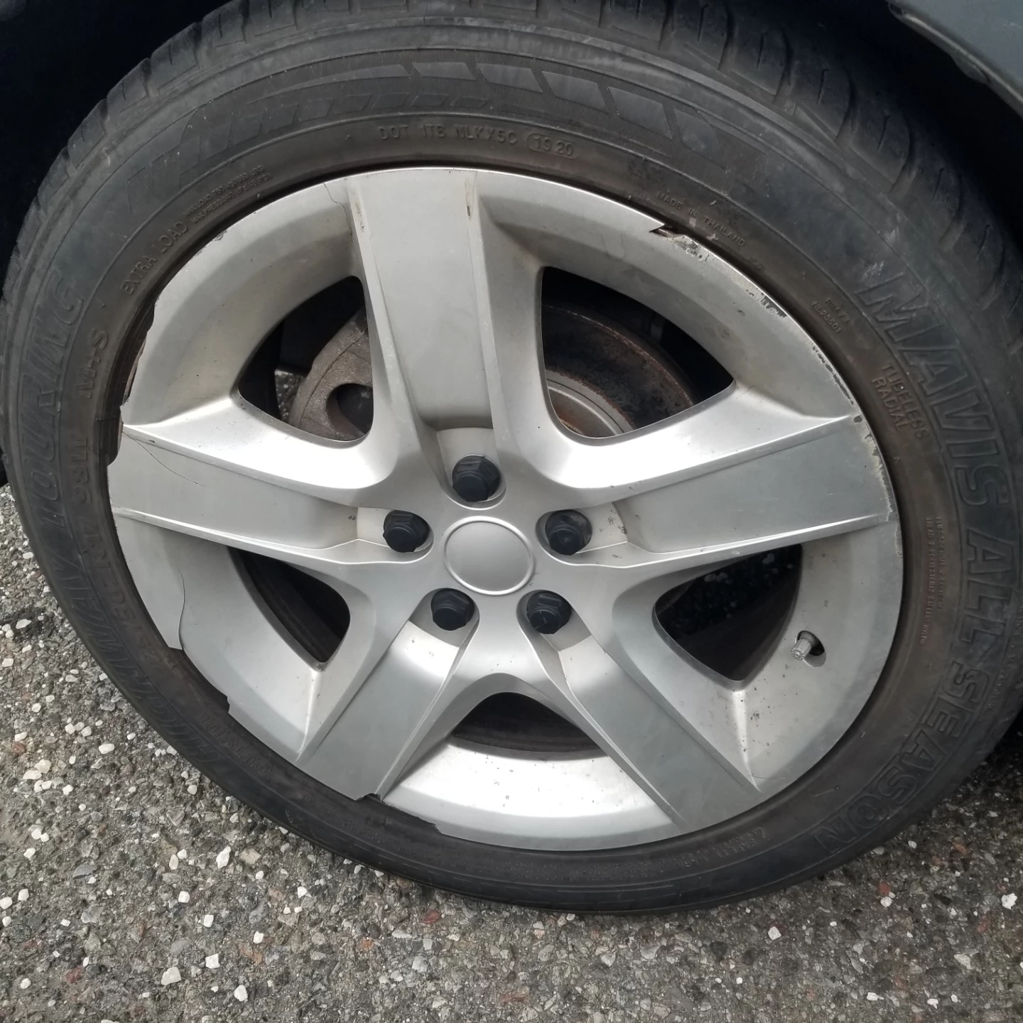 17" steel wheels for Chevy/Saab/Pontiac/Saturn with hub caps - photo 5