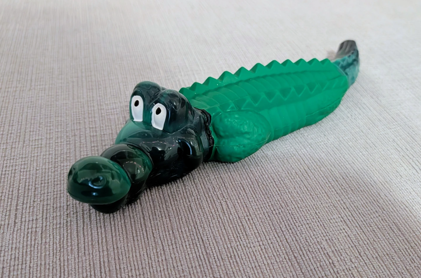 Brand New Green Alligator Dog Toy