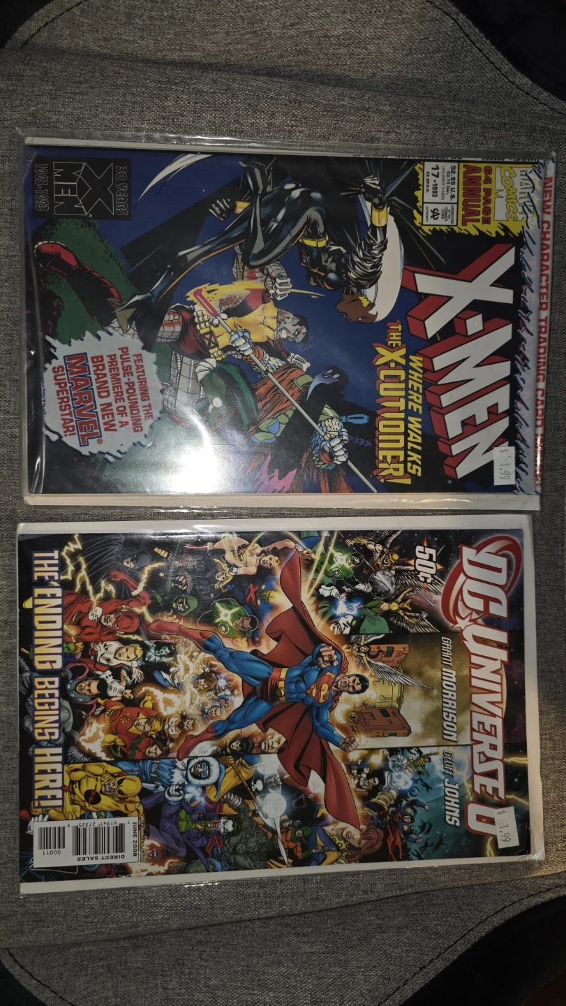 DC Universe & X-Men Comic Books