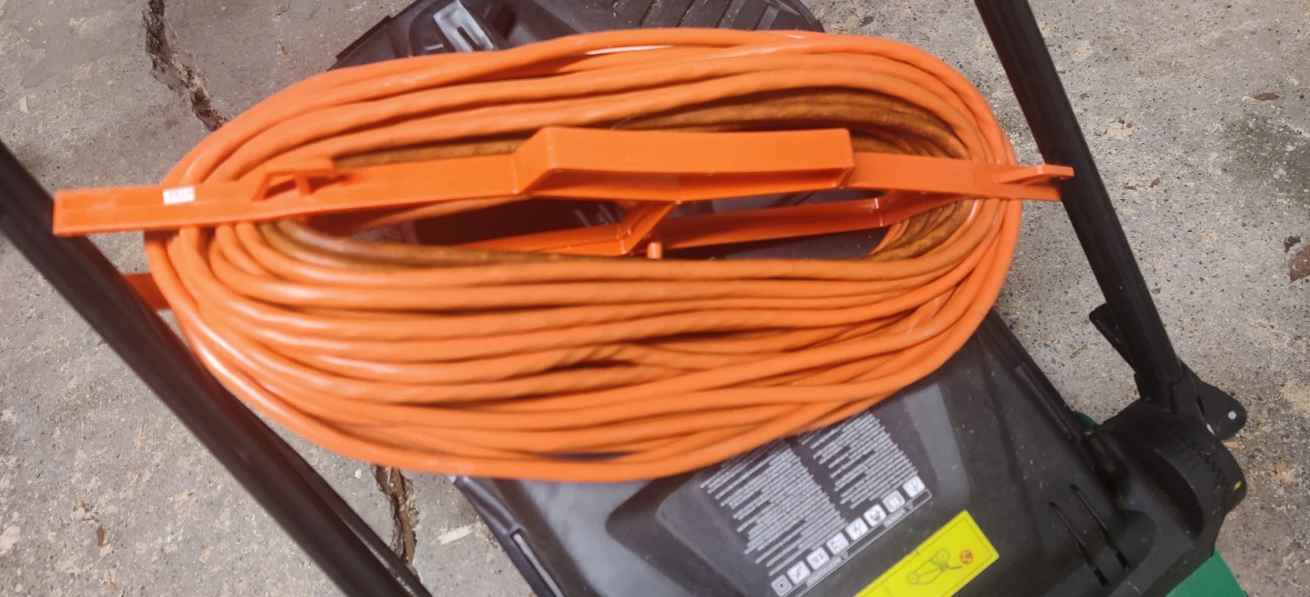 Combo: Electric Lawn Mower with Trimmer and 100 ft Cord - photo 4