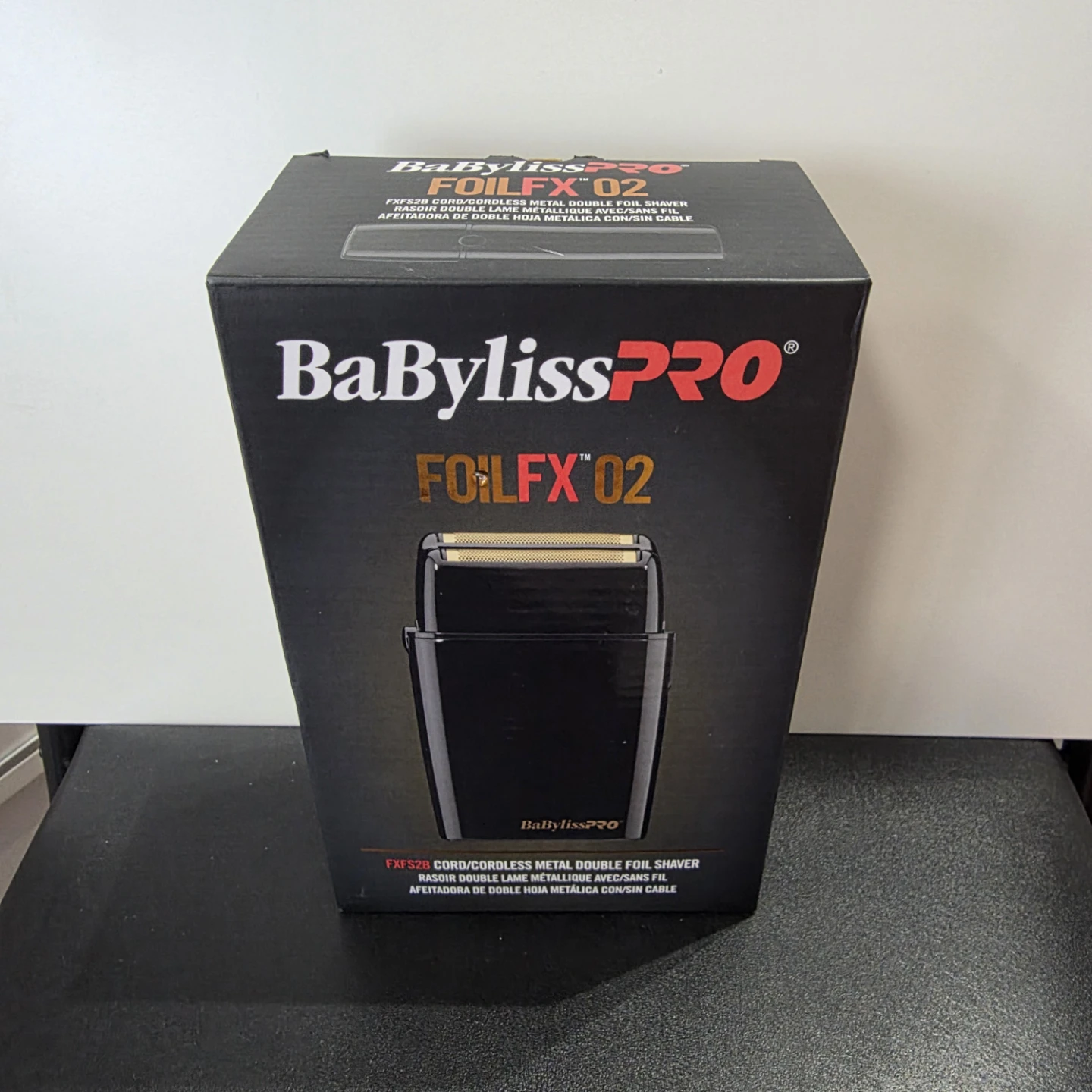 BaBylissPRO FOILFX02 Cordless Metal Double Foil Shaver
