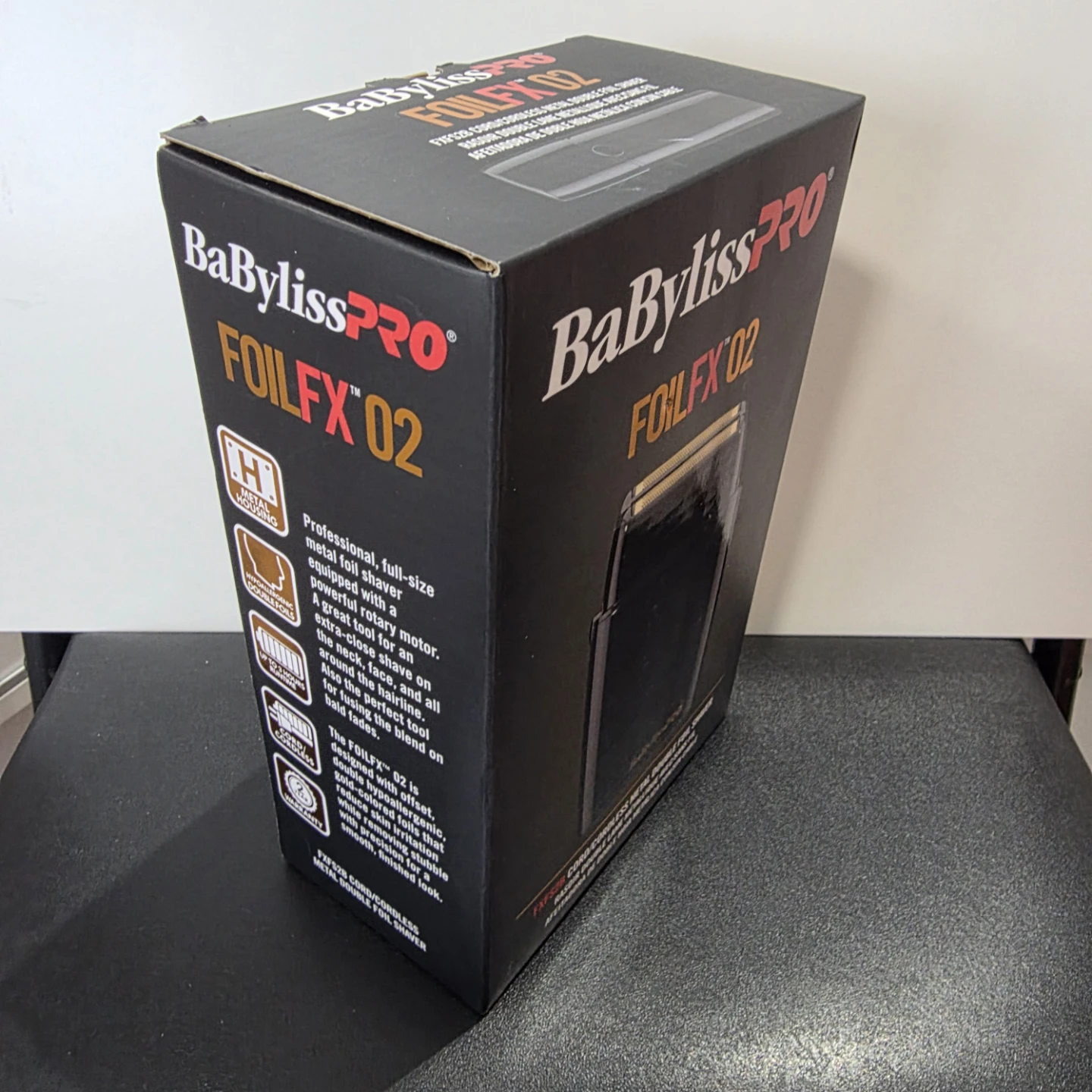 BaBylissPRO FOILFX02 Cordless Metal Double Foil Shaver - photo 3