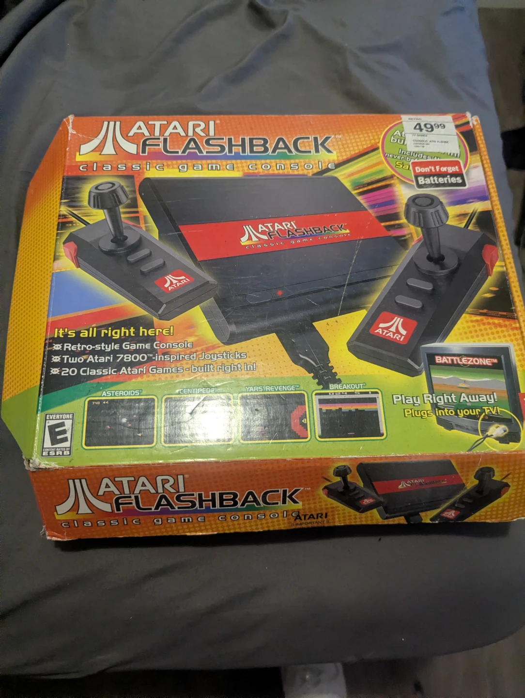 Atari Flashback Classic Game Console with Two Joysticks - photo 2