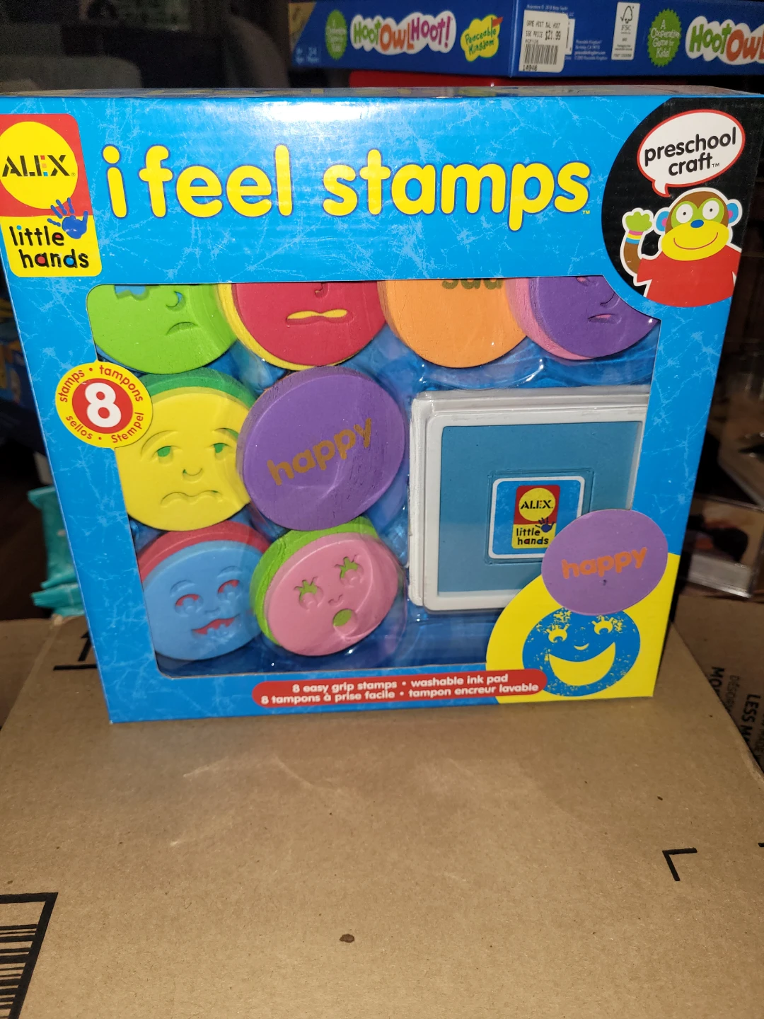 ALEX Little Hands I Feel Stamps - New