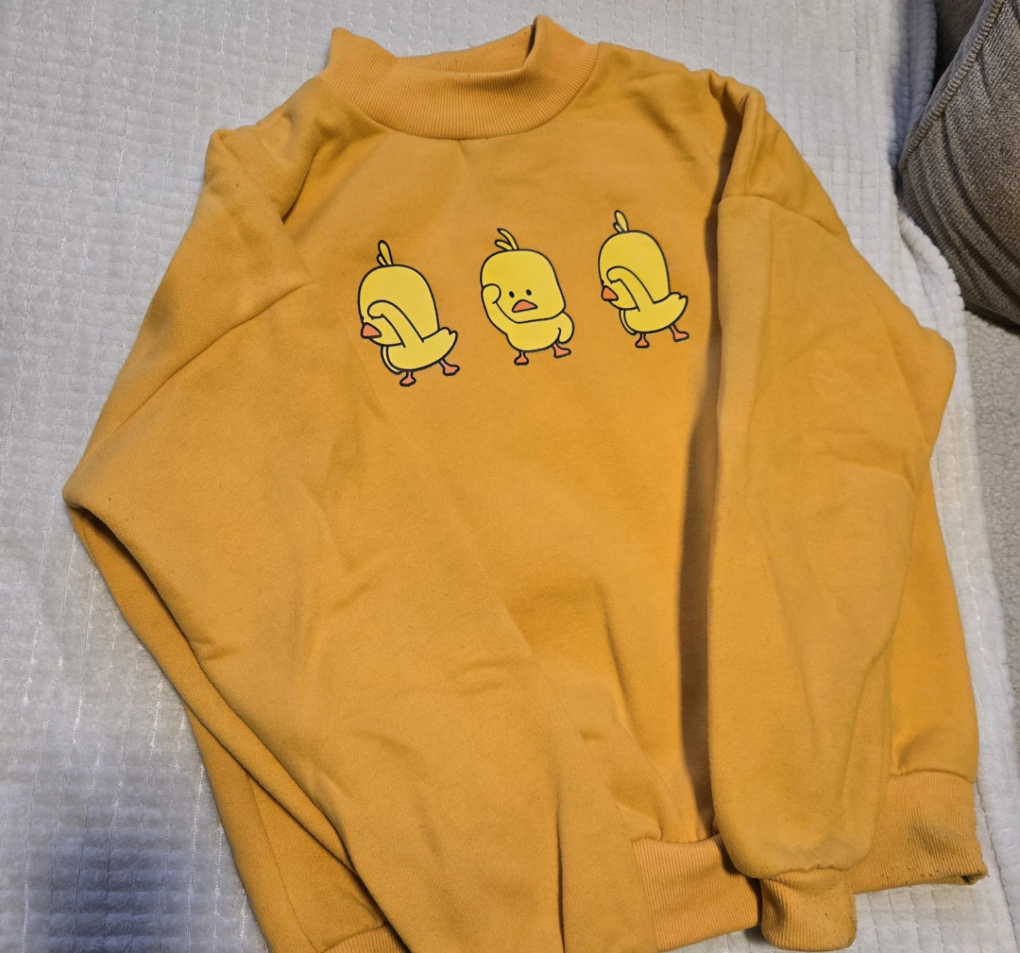 Yellow Duck Graphic Sweatshirt