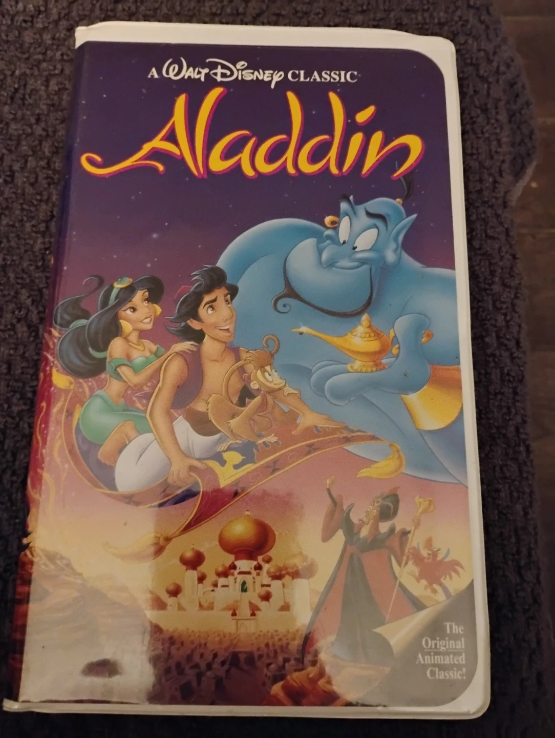 VINTAGE!! DISNEY'S ALADDIN. VHS. 1993