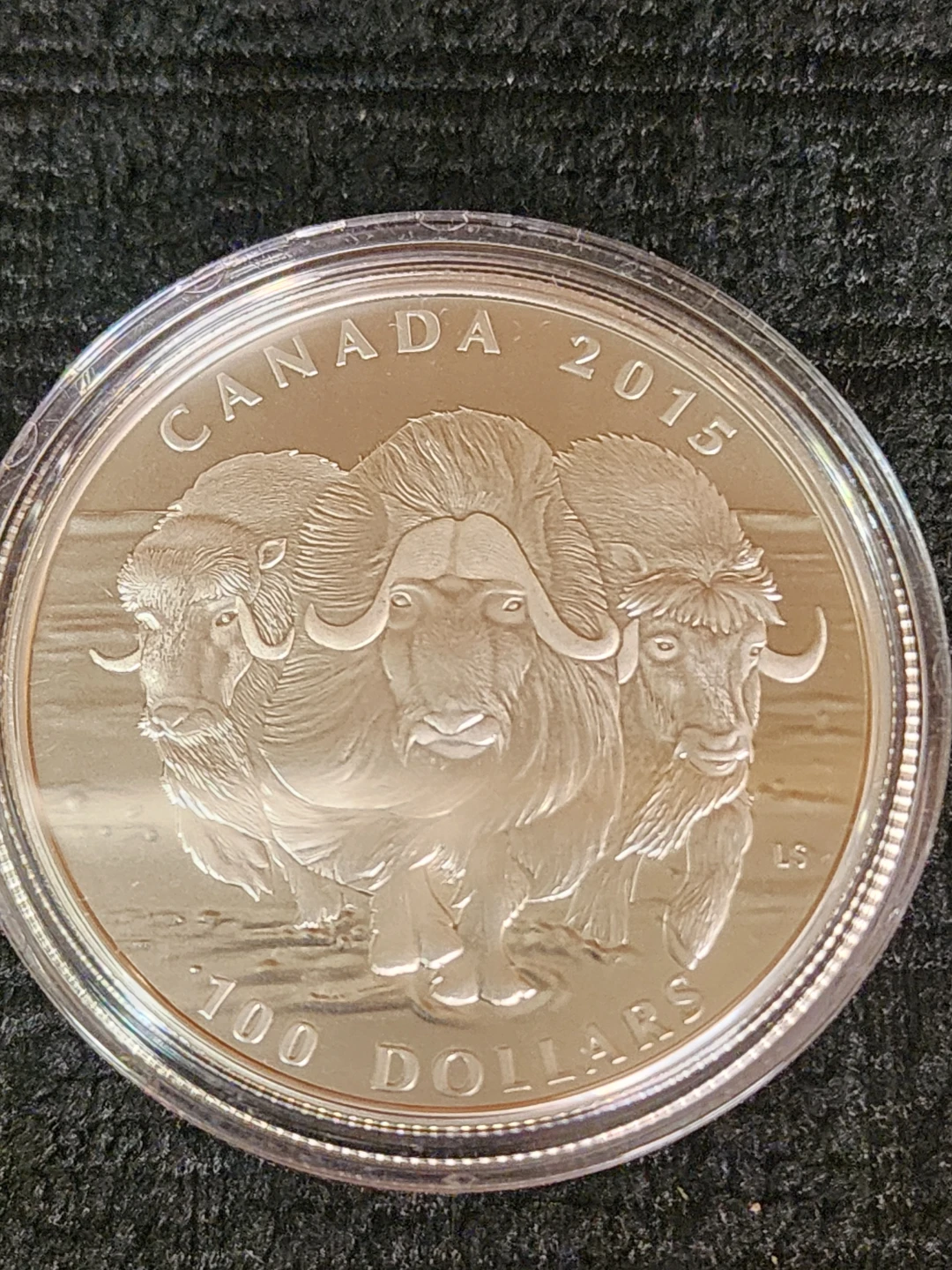 Canada 2015 $100 Dollars Silver Coin