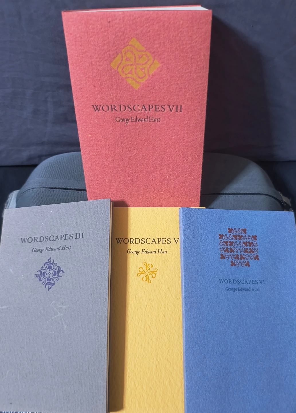 4 Wordscapes books, Poetry & Bio of George Edward Hart