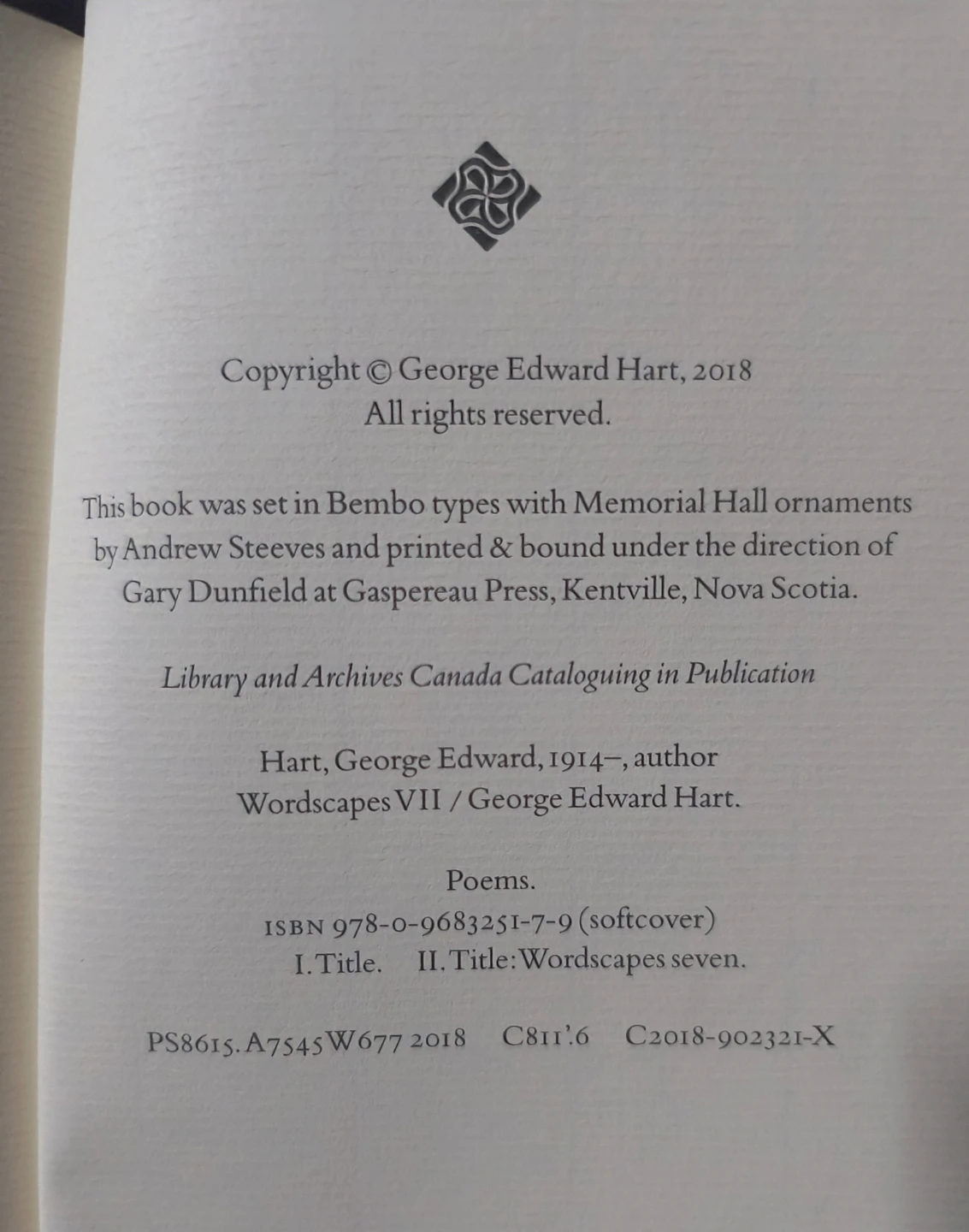 4 Wordscapes books, Poetry & Bio of George Edward Hart - photo 2