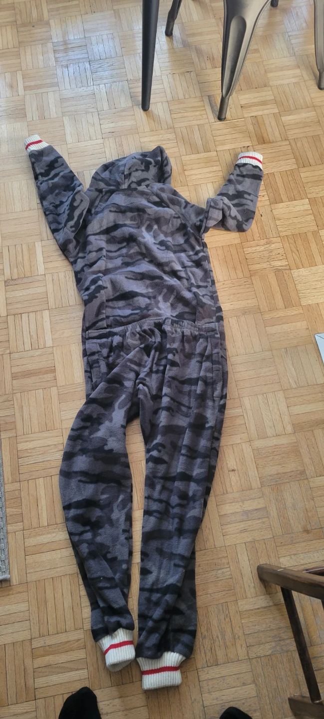 ROOK Camo Hooded Onesie Pajamas