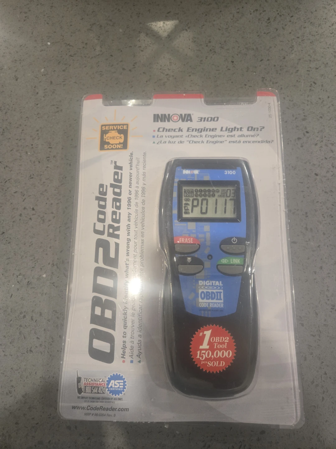 New Innova 3100 OBD2 Code Reader