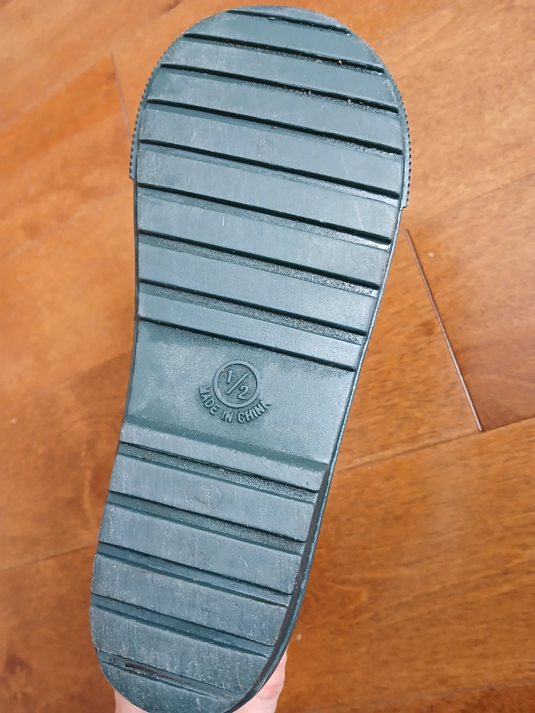 GAP Kids Green Rain Boots Size 1/2 - photo 4