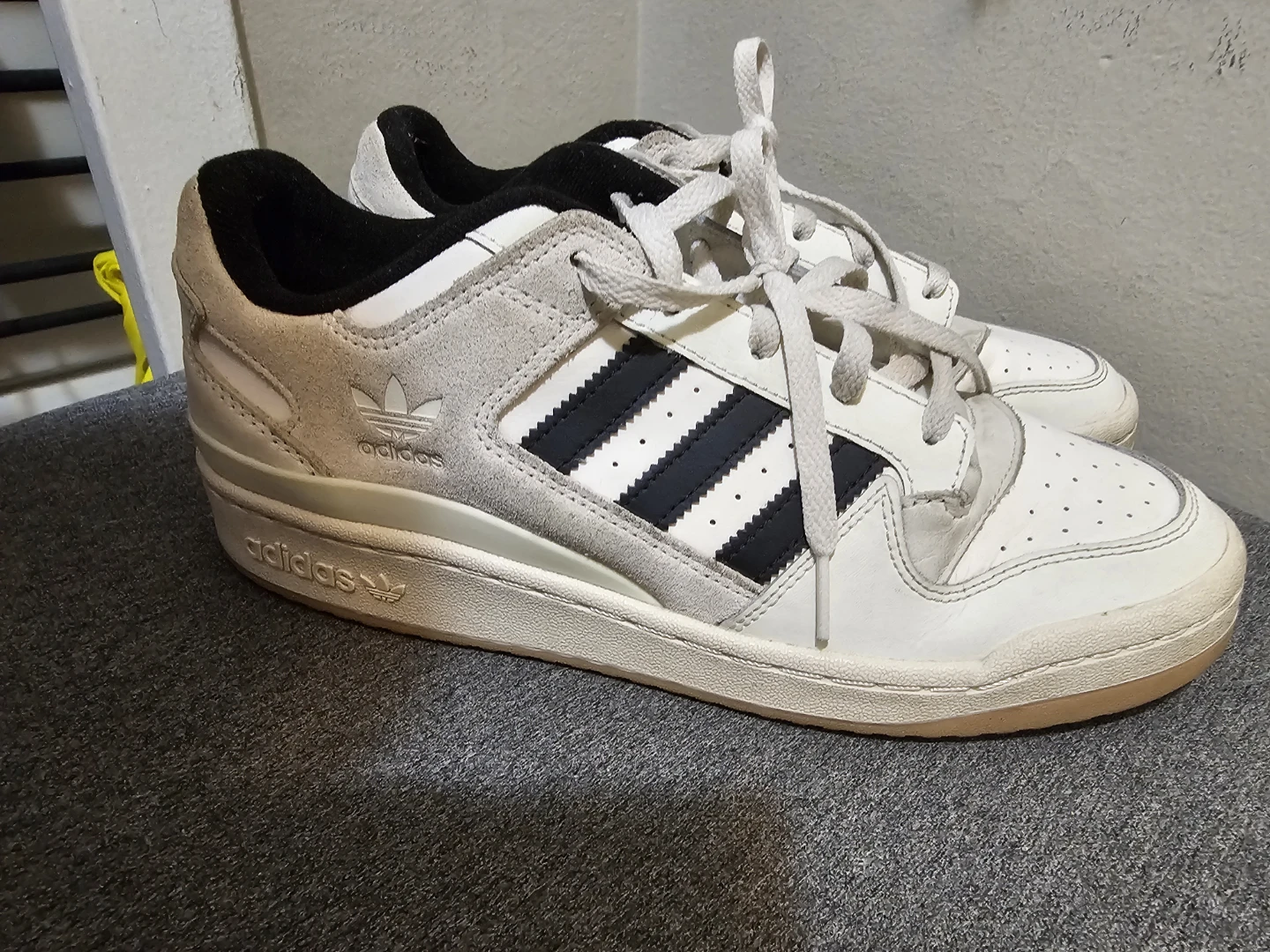Adidas Forum Low CL Shoes Men's Originals White