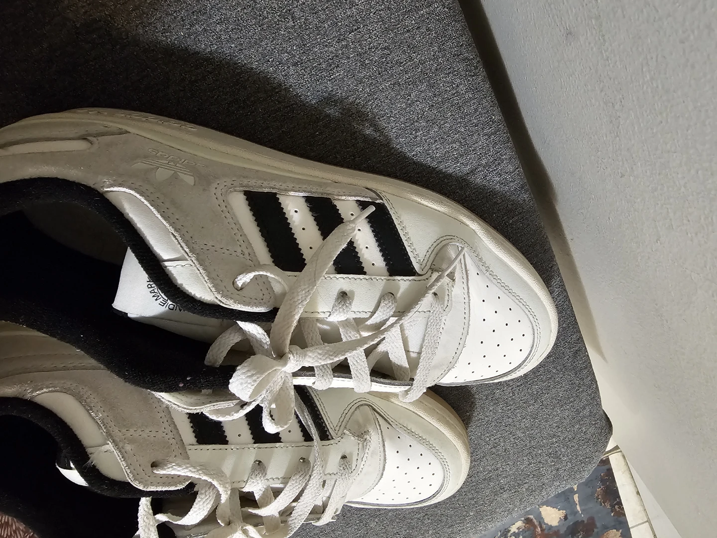Adidas Forum Low CL Shoes Men's Originals White - photo 4