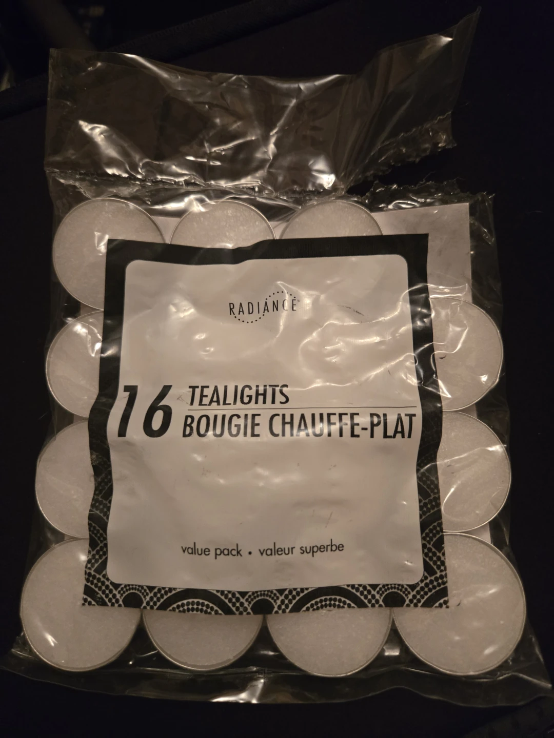 Radiance 15 Tealights - Value Pack