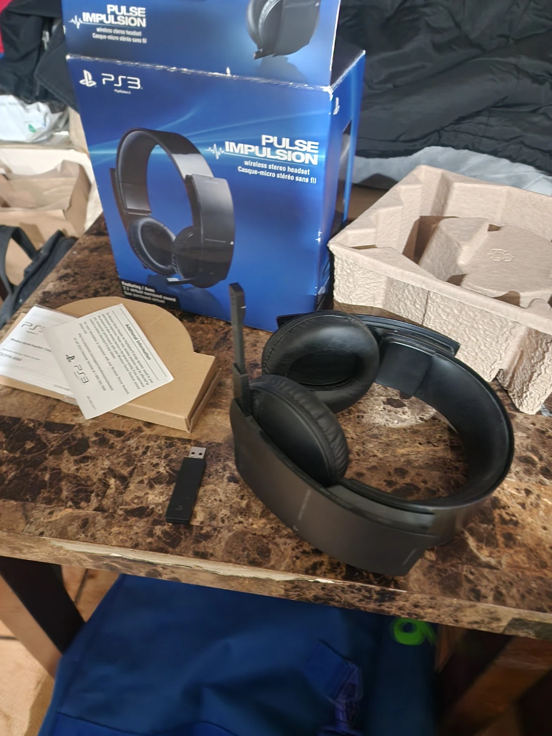 PlayStation PS3 Pulse Wireless Stereo Headset