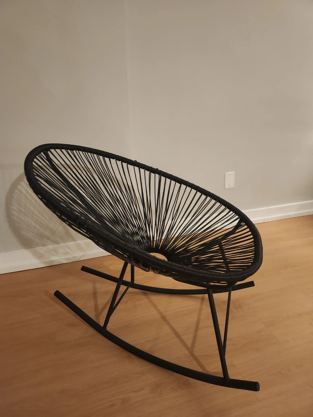 Black Acapulco Rocking Chair - photo 4