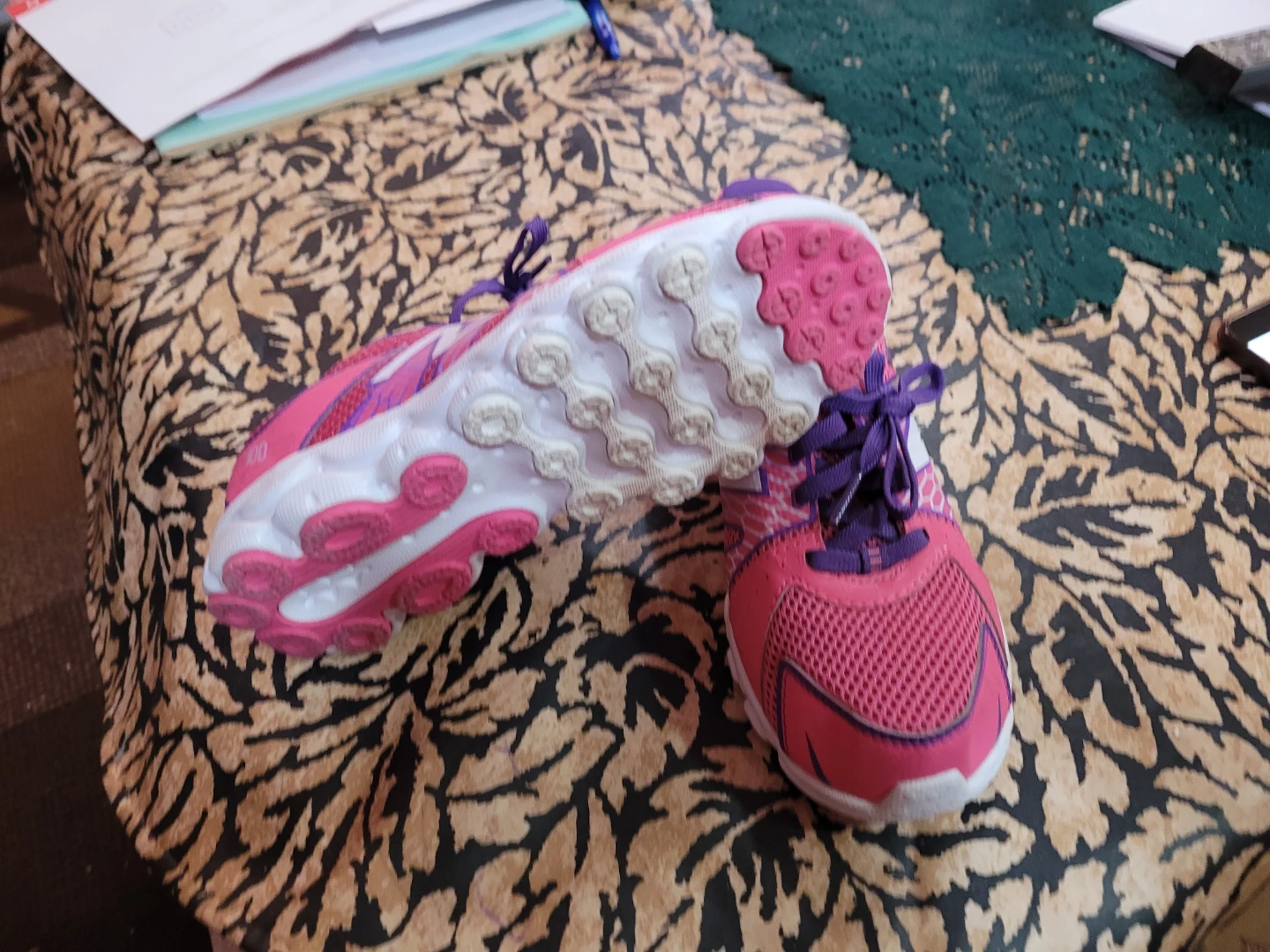 New Balance KJ700PPY Running Shoes - Pink/Purple Size 4 - photo 2