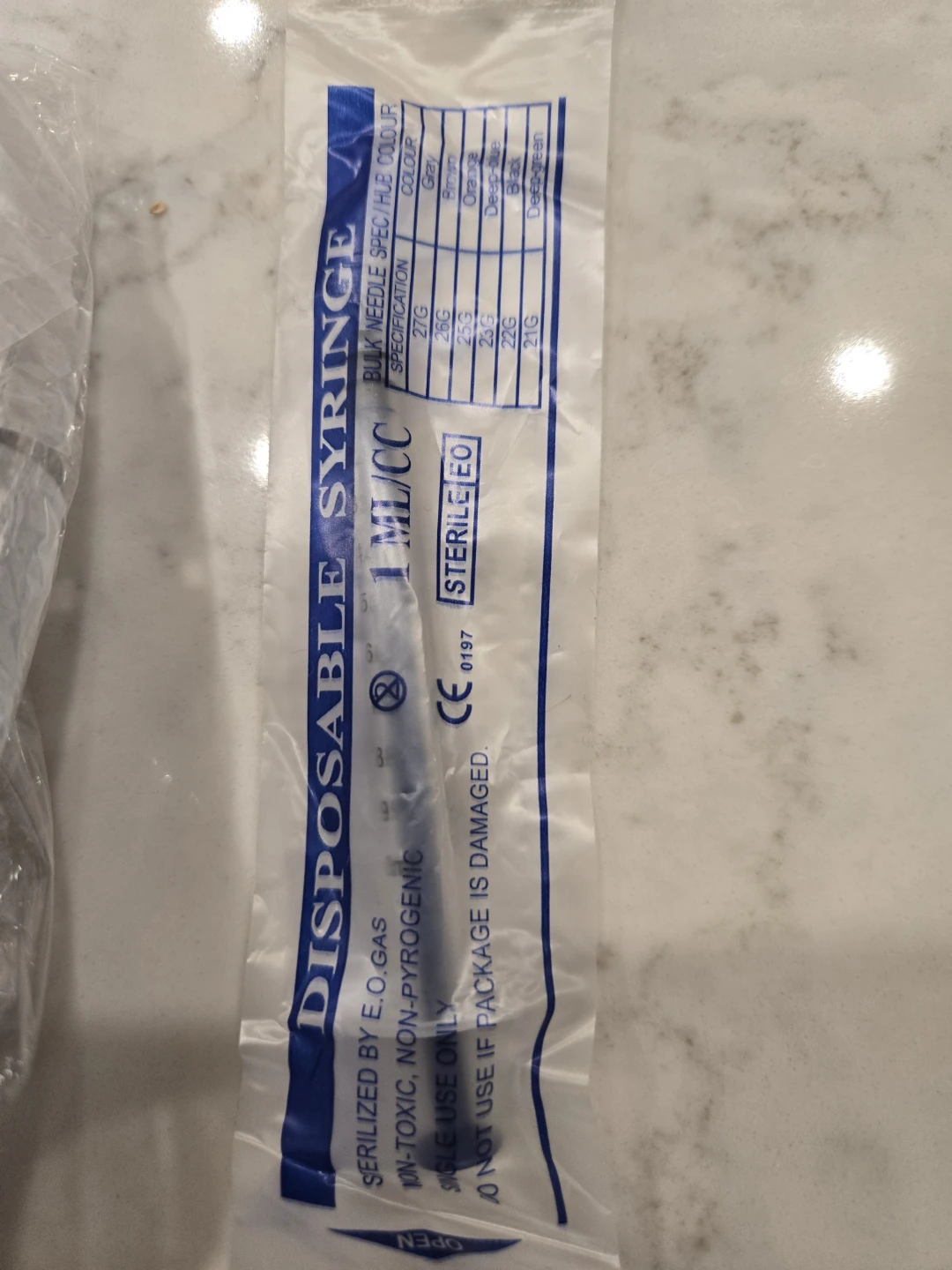 Feeder/ dispenser for small pets -Disposable Syringe 1ML/CC