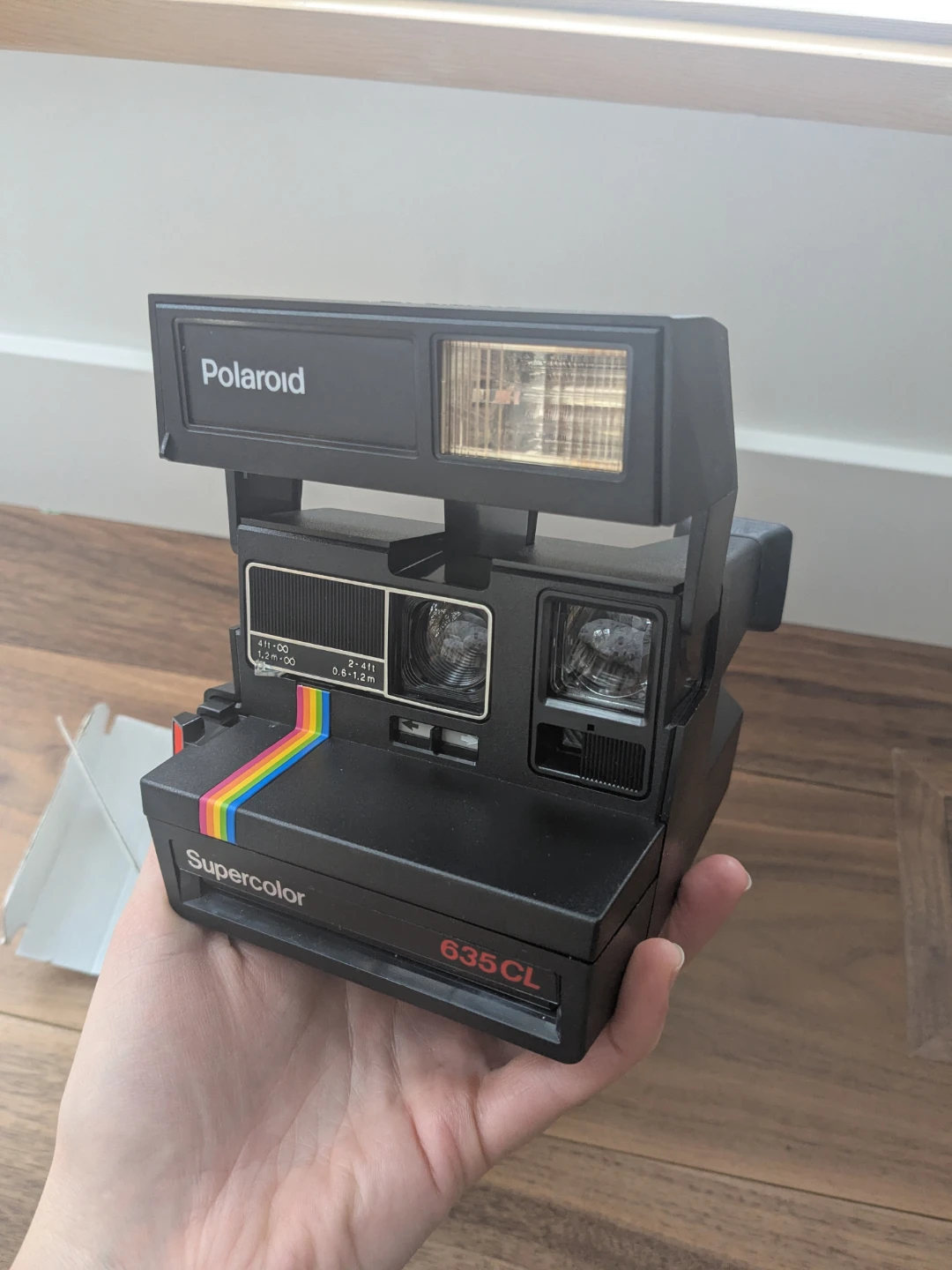 Polaroid Supercolor 635CL Instant Camera w/ Box