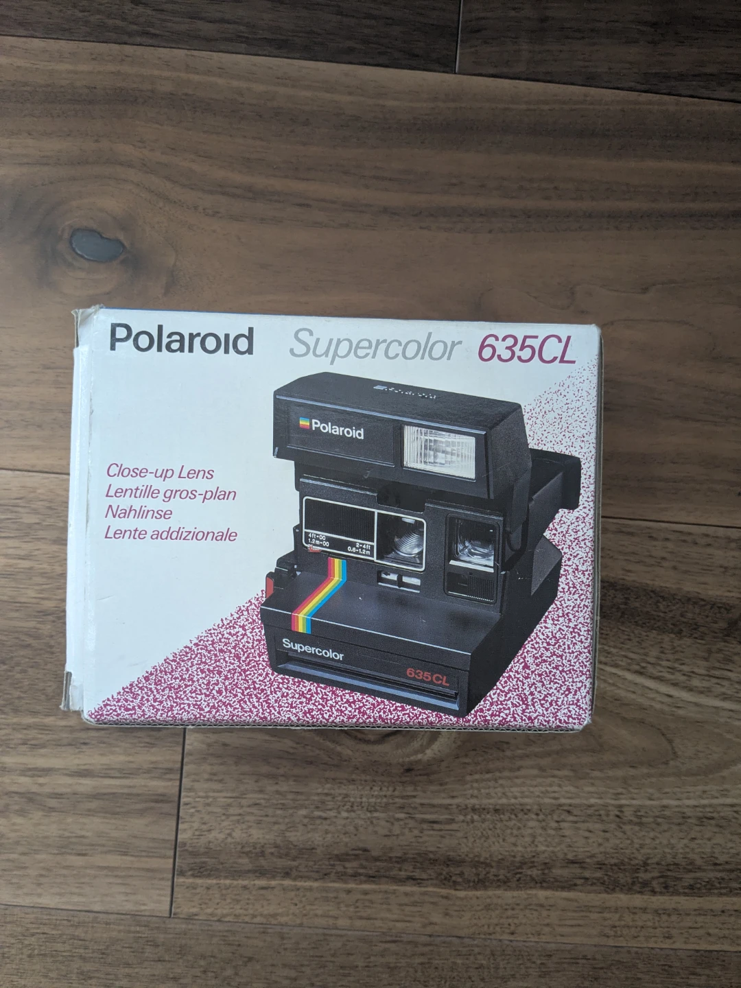 Polaroid Supercolor 635CL Instant Camera w/ Box - photo 3