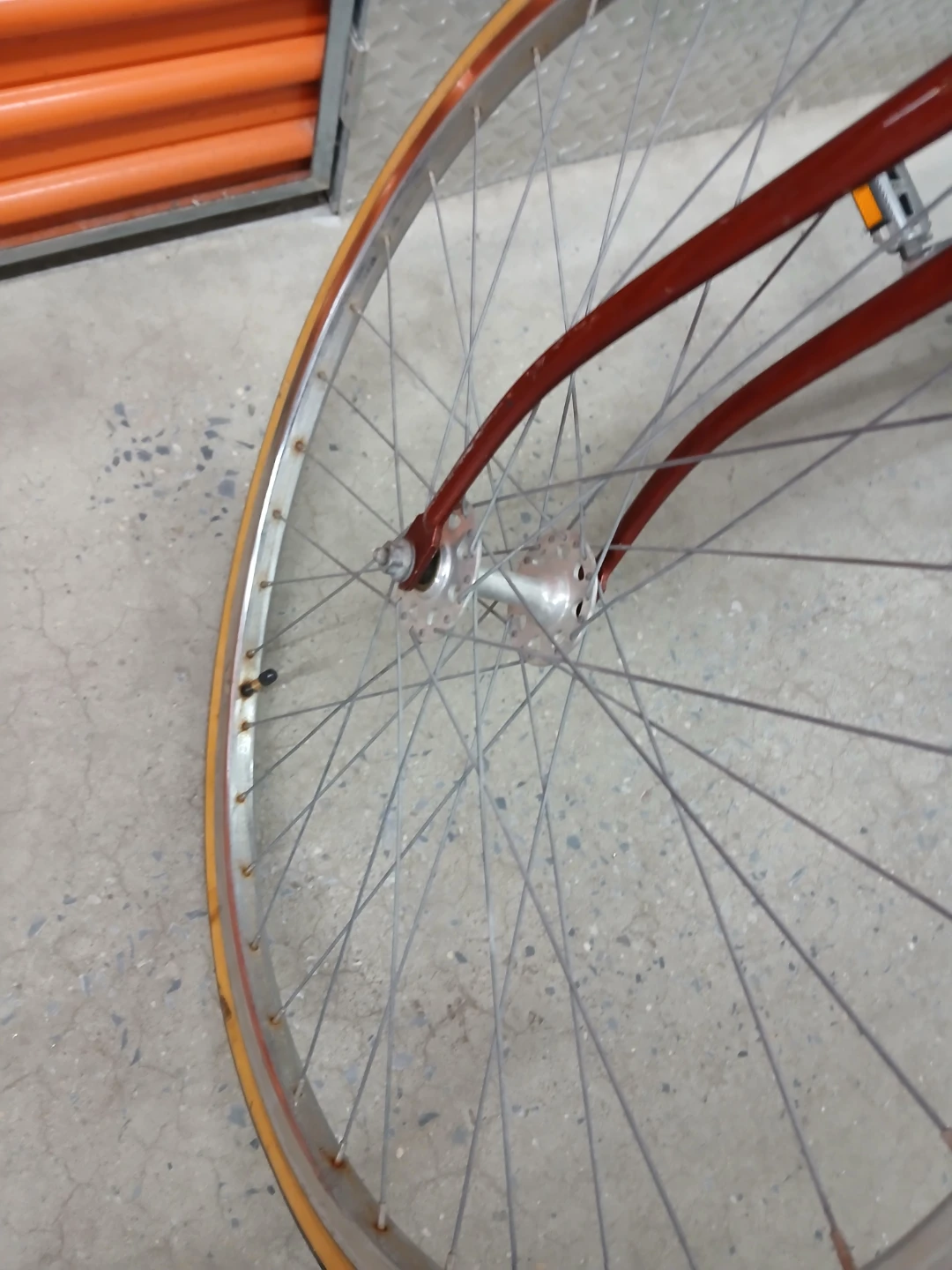 Vintage Varsity Road Bike - Red - photo 4