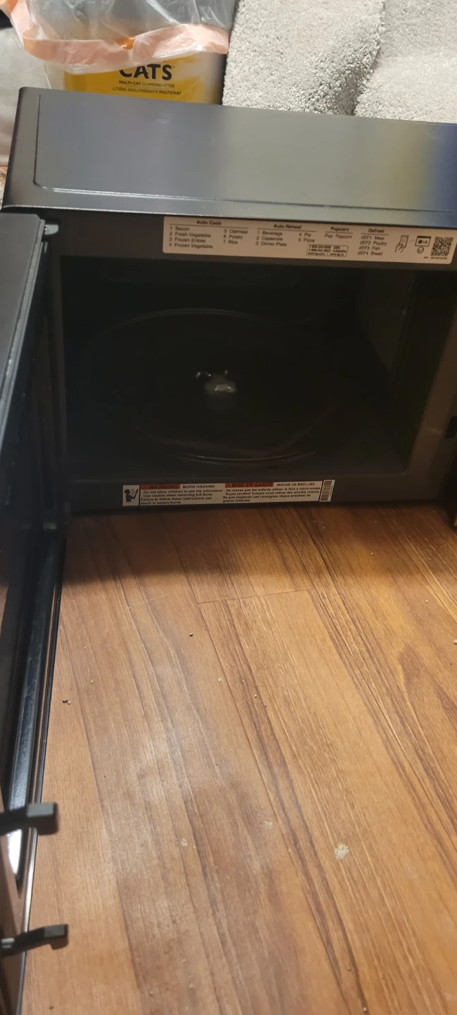 LG MSESR0906S Microwave - photo 3