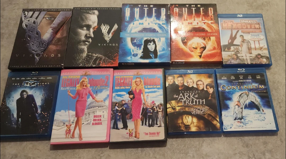 Movie Collection - Vikings, Legally Blonde, and More!